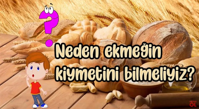Neden ekmeğin kıymetini bilmeliyiz?